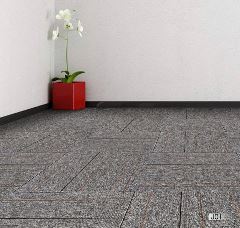 Thảm Trải Sàn Văn Phòng RIVER Carpet - Thảm Tấm - Thảm Gạch - Thảm Vuông Đế Cao Su 50x50cm